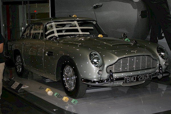 Laser scanning underway on the DB5 from GOLDFINGER at the Petersen Automative Museum. Thumbnail