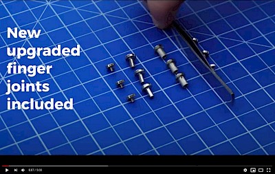 How to build the T-800 articulated fingers.